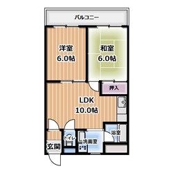 ウエストストリームの物件間取画像